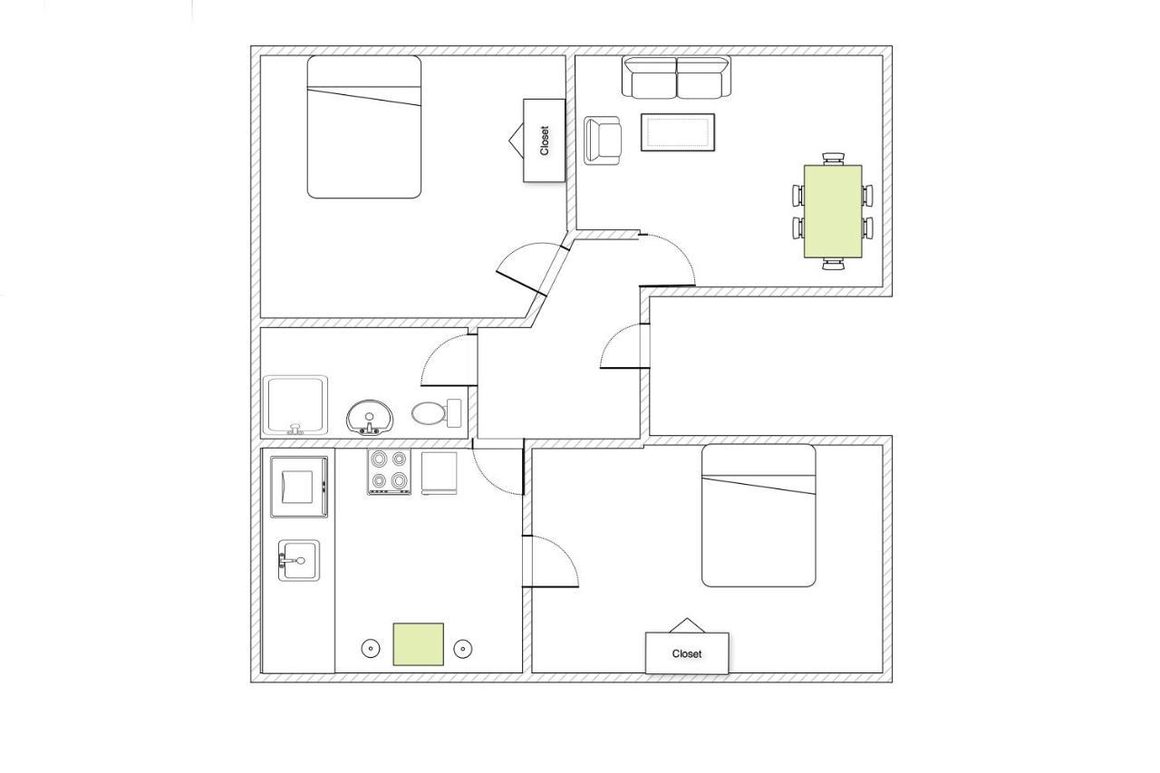 Sanders Lake - Pleasant Two-Bedroom Apartment In Downtown Copenhagen Copenhaga Exterior foto
